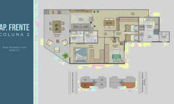 Imagem 7: Apartamento para venda tem 102 metros quadrados com 3 quartos