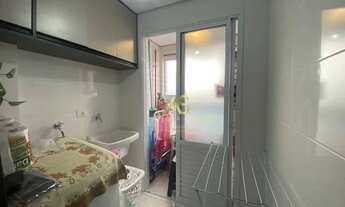 Imagem 4: Apartamento com 2 dormitórios para alugar, 82 m² por R$ 2.850/mês - Vila Caiçara - Praia G