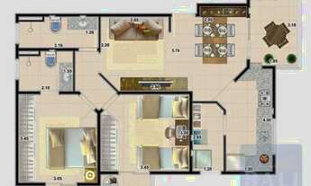 Imagem: Apartamento com 2 dormitórios à venda