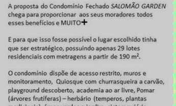 Imagem 5: Lotes disponíveis Gov Celso Ramos