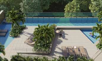 Imagem 3: Apartamento de 55m², 2 dormitórios com 1 suíte, 1 lavabo, 1 vaga garagem, próx. ao mercado