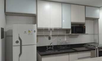 Imagem 3: Apartamento mobiliado Locação Alphaville, 1 dormitório, 1 vaga, sala estendida, por R$3.47