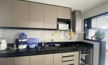 Imagem 3: Apartamento com 2 dormitórios para alugar, 82 m² por R$ 2.850/mês - Vila Caiçara - Praia G