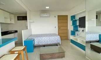 Imagem 2: Apartamento com 1 dormitório para alugar, 28 m² por R$ 2.801,00/mês - Calhau - São Luís/MA