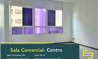 Imagem: Sala para alugar, 26 m² - Centro - Belo