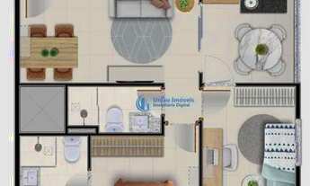 Imagem 3: Apartamento com 2 dormitórios à venda, 56 m² por R$ 567.799,17 - Praia de Itaparica - Vila