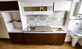 Imagem 7: Apartamento Locação 45 m2, Armários Planejados, 1 Quarto, Banheiro, Sala, Cozinha, Torre Ú