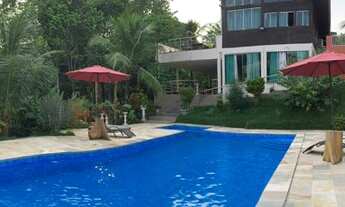 Imagem 4: /Alugo linda casa com 3 suítes e piscina - estilo rústico - Condomínio Morada dos Nobres