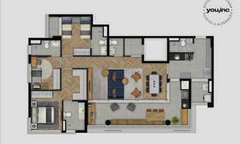Imagem 5: Apartamento para venda possui 135 metros quadrados com 4 quartos em Vila Mariana - São Pau
