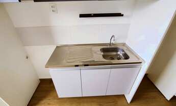 Imagem 4: Apartamento Locação 45 m2, Armários Planejados, 1 Quarto, Banheiro, Sala, Cozinha, Torre Ú