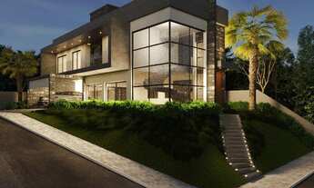 Imagem: Casa Alto Padrão em condomínio Fecahdo