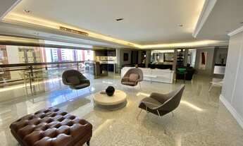 Imagem 2: Ed "Aldebaro Klautau" 550m2, andar alto, decorado, total mobiliado, 04 suítes, 0