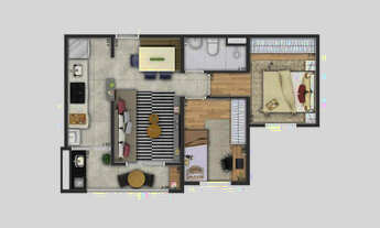 Imagem 3: Ap na Planta Eco Villa Flamboyant em Sumare