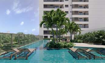 Imagem 2: Apartamento de 55m², 2 dormitórios com 1 suíte, 1 lavabo, 1 vaga garagem, próx. ao mercado