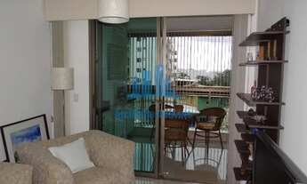 Imagem 2: Apartamento com varanda gourmet e vista mar