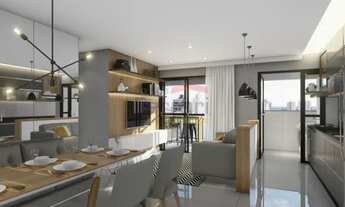 Imagem 3: Apartamento novo em Santa Terezinha com 83 m²- Terraço Gourmet, 2 vagas, 3 dormitórios, Su