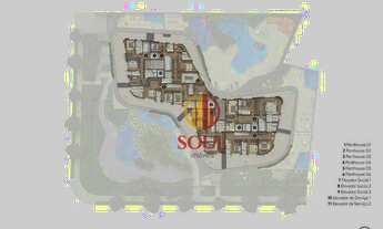 Imagem 2: LEMME Cobertura Penthouse com 3 dormitórios à venda, 270 m² por R$ 3.979.408 - Água Verde