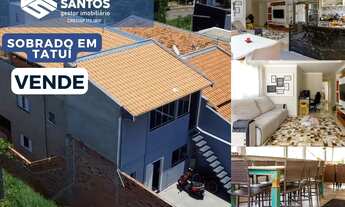 Imagem 2: EM TATUÍ Sobrado 3 AND, até 3 economias, ÁREA gourmet, 4 DORM, 4 BANH, Churrasqueira, TODO