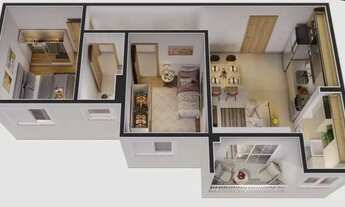 Imagem 2: Área privativa à venda, 2 quartos, 1 suíte, 1 vaga, Havaí - Belo Horizonte/MG