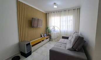 Imagem 3: Apartamento com 2 dormitórios à venda, 55 m² por R$ 240.000 - Jardim Santo André - Santo A