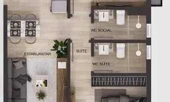 Imagem 7: Apartamento para venda com 24 metros quadrados com 1 quarto em Intermares - Cabedelo/PB