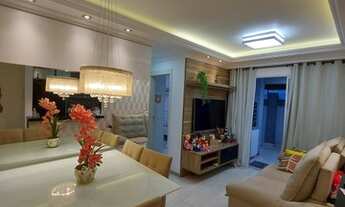 Imagem 2: Apartamento térreo com quintal de 2 quartos sendo uma suíte no condomínio Villaggio Mangui