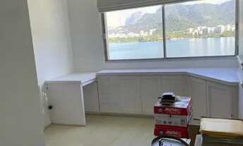 Imagem 3: Apartamento para aluguel com 120 metros quadrados com 3 quartos em Lagoa - Rio de Janeiro