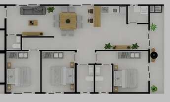 Imagem 3: Apartamentos a 250 metros do mar no centro de Penha - SC