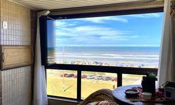 Imagem 3: Beira mar de Capão da Canoa, Sacada com churrasqueira, Vista Mar e Praça!