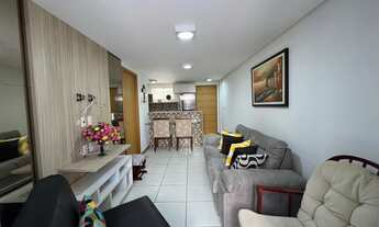 Imagem 2: Apartamento para venda na beira do cabo branco possui 60 metros quadrados com 1 quarto