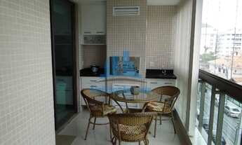 Imagem 3: Apartamento com varanda gourmet e vista mar