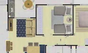 Imagem 4: APARTAMENTO COM 71.79 m² - CENTRO - MONGAGUA SP