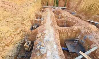 Imagem 3: Casa Triplex em construção - Cond. Alto Belo - Lauro de Freitas-BA