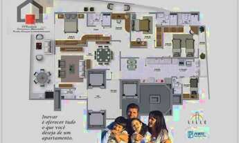 Imagem 3: CC Imóveis Pará vende, Apartamento no Ed. Lille, 186 m², 3 Suítes, 2 Vagas, à venda, Umar