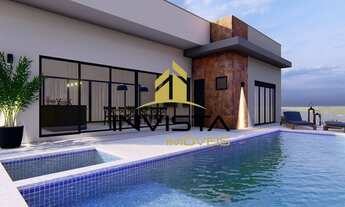 Imagem 3: Casa térrea, terreno de 700m² - Condomínio no Urbanova- 4 Suíte-Piscina