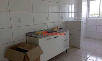 Imagem 2: Apartamento com 2 dormitórios para alugar, 54 m² por R$ 650/mês - Jardim Das Avenidas - Ar