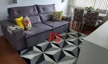 Imagem 1: Apartamento com 2 dormitórios à venda, 96 m² por R$ 456.000,00 - Embaré - Santos/SP