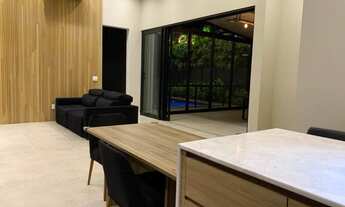 Imagem 6: Casa Contemporânea Térrea Mobiliada no Condomínio Alphaville Nova Esplanada 1 - Permuta