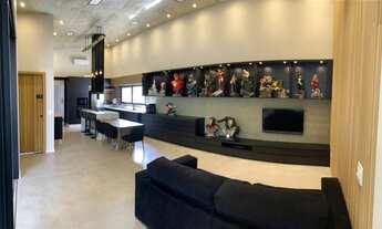 Imagem 7: Casa Contemporânea Térrea Mobiliada no Condomínio Alphaville Nova Esplanada 1 - Permuta