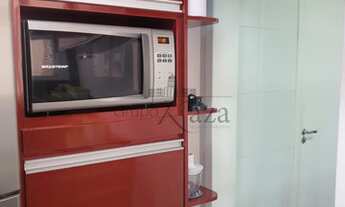 Imagem 2: Lindo Apt Mobiliado 75m² - só não tem cama - 2 drm sendo 1 suíte, sacada gourmet, 2 vagas