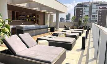 Imagem 3: Apartamento com 1 dormitório para alugar, 42 m² por R$ 5.153,00/mês - Brooklin - São Paulo