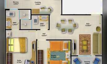 Imagem 5: Apartamento 02 quartos, no Luiz de Barros, a 700 metros do Hospital Universitário