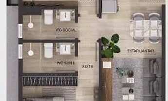 Imagem 6: Apartamento para venda com 24 metros quadrados com 1 quarto em Intermares - Cabedelo/PB