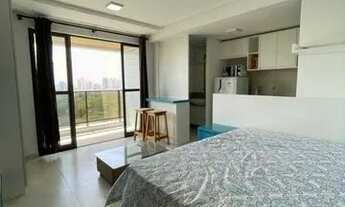 Imagem 3: Apartamento com 1 dormitório para alugar, 28 m² por R$ 2.801,00/mês - Calhau - São Luís/MA