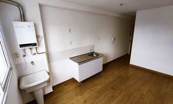 Imagem 4: Apartamento Locação 45 m2, Armários Planejados, 1 Quarto, Banheiro, Sala, Cozinha, Torre Ú