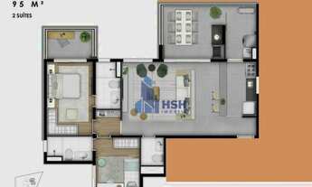 Imagem 3: APARTAMENTO PADRÃO NA ZONA SUL DE SÃO PAULO - BOSQUE DA SAÚDE