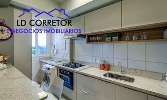 Imagem 2: Apartamento a venda com churrasqueira a carvão na varanda em andar alto no Setor Parque Am