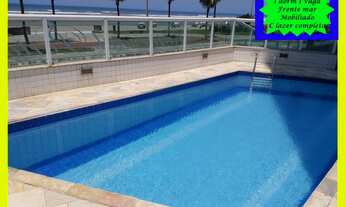 Imagem: AP FRENTE MAR NA PRAIA GRANDE 1 DORM MOBILIADO