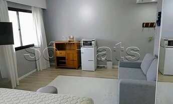 Imagem 3: Flat Slaviero Moema com 1 dormitório e 1 vaga de garagem disponível para locação