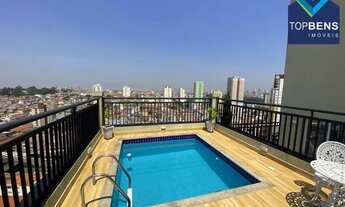 Imagem 5: Cobertura Duplex com ótima distribuição, Excelente acabamento bem iluminado e ventilado co